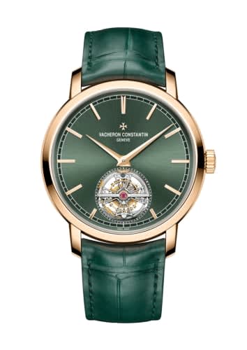Vacheron Constantin Traditionnelle Tourbillon Pink Gold / Green