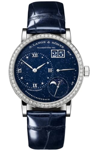 A. Lange & Söhne Kleine Lange 1 Moonphase White Gold / Diamond / Gold-Flux