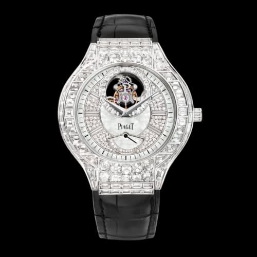Piaget Polo Tourbillon 44 White Gold Diamond