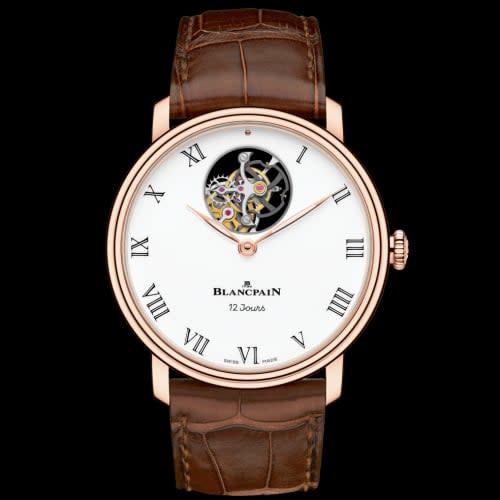 Blancpain Villeret Tourbillon Volant Une Minute 12 Jours Red Gold