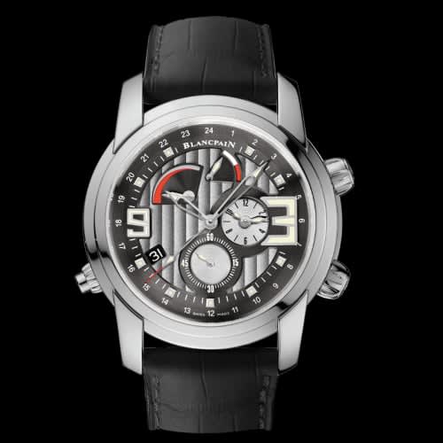 Blancpain L-Evolution Réveil GMT Stainless Steel
