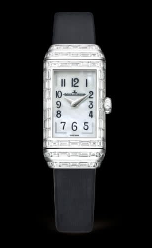 Jaeger-LeCoultre Reverso One Joaillerie White Gold / Baguette / MOP