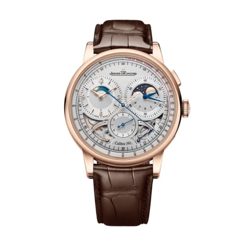 Jaeger-LeCoultre Duomètre Chronograph Moon Pink Gold / Silver