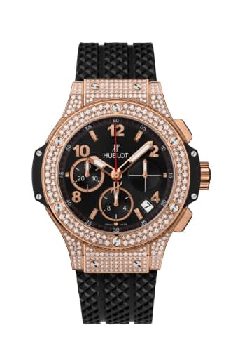 Hublot Big Bang Original 41 Red Gold - Pavé / Black