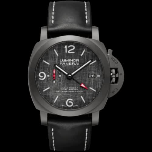 Panerai Luminor 1950 44 3 Days GMT Automatic Titanium DLC / Luna Rossa