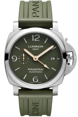 Panerai Luminor 1950 44 3 Days GMT Automatic Stainless Steel / Mahendra Singh Dhoni