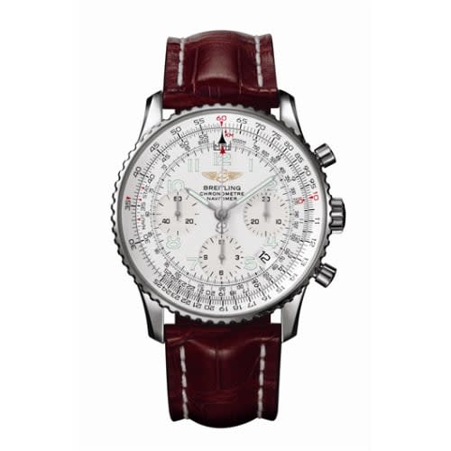 Breitling Navitimer Silver / Alligator