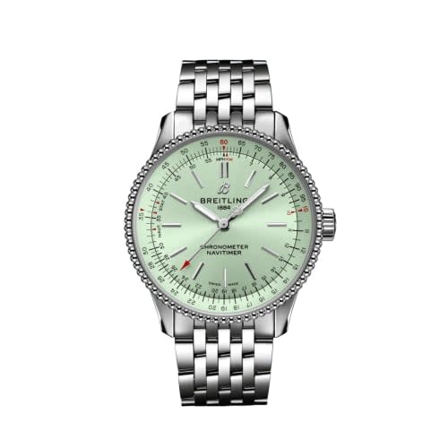 Breitling Navitimer 1 35 Automatic Stainless Steel / Mint Green / Bracelet