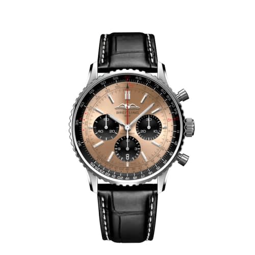 Breitling Navitimer B01 Chronograph 43 Stainless Steel / Copper / Alligator - Folding