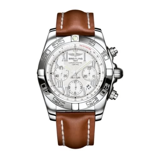 Breitling Chronomat 44 Stainless Steel / Antarctica White / Calf