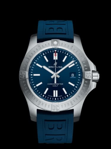 Breitling Chronomat Colt 44 Automatic Blue / Rubber / Folding