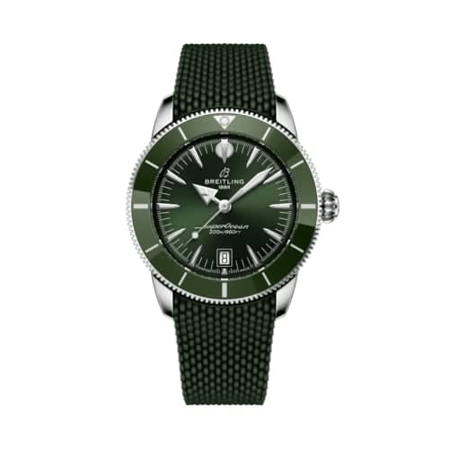 Breitling Superocean Heritage B31 Automatic 42 Stainless Steel / Green / Rubber