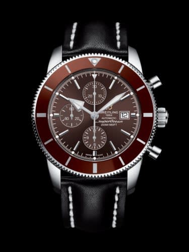 Breitling Superocean Heritage II 46 Chronograph Stainless Steel / Bronze / Bronze / Calf / Pin