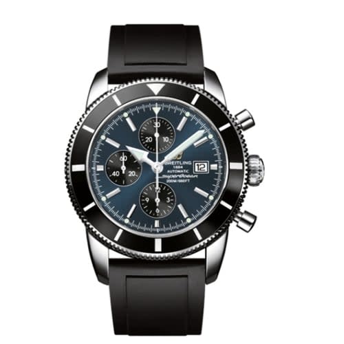 Breitling Superocean Heritage 46 Chronograph Stainless Steel / Black / Gun Blue / Rubber