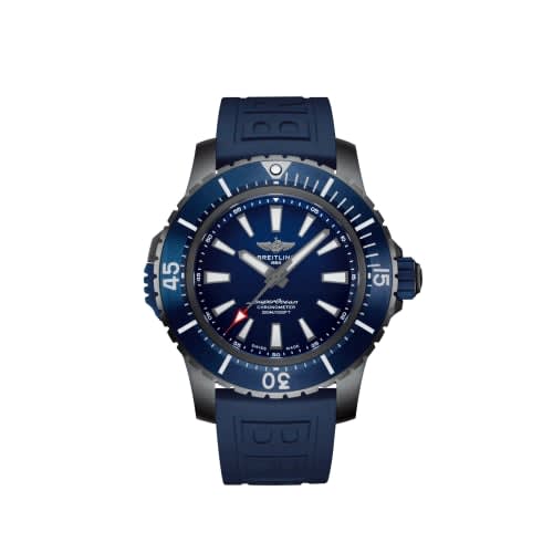 Breitling Superocean II 48 Titanium / Blue / Rubber / Pin