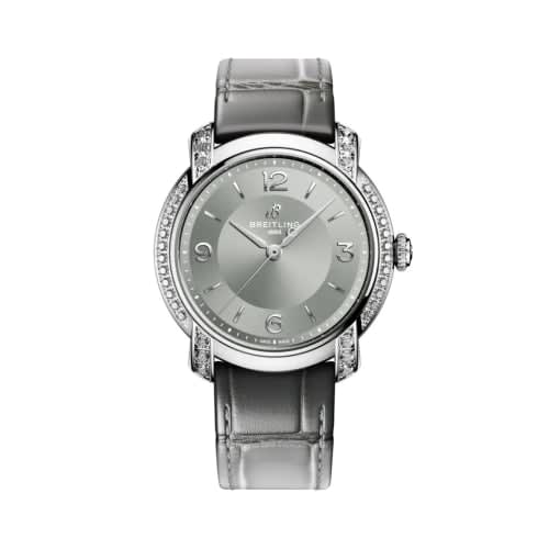 Breitling Lady Premier 36 Automatic Stainless Steel - Diamond / Dove