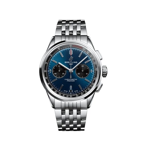 Breitling Premier B01 Chronograph 42 Stainless Steel / Blue / Bracelet