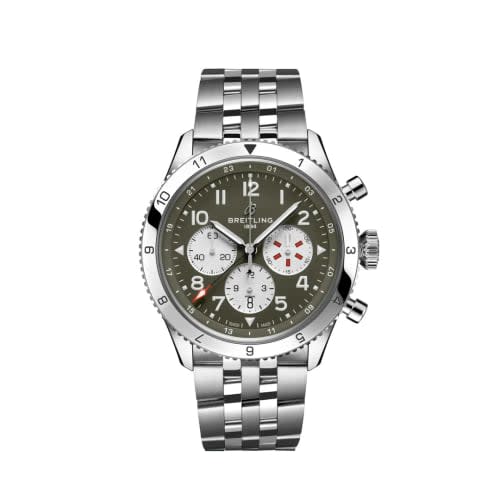 Breitling Super AVI B04 Chronograph GMT 46 Curtiss Warhawk / Bracelet
