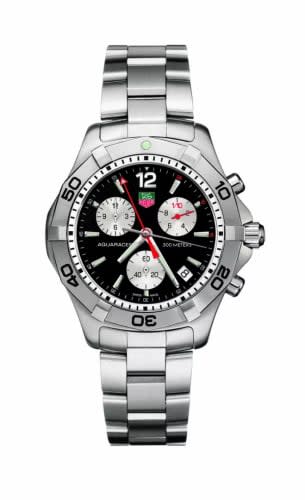 TAG Heuer Aquaracer 300M Quartz Chronograph 41 Stainless Steel / Black / Bracelet