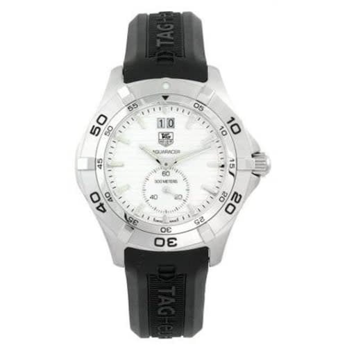 TAG Heuer Aquaracer 300M Big Date 41 Stainless Steel / Silver / Rubber