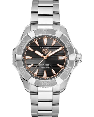 TAG Heuer Aquaracer Professional 200 Solargraph 40 Titanium / Grey / Bracelet