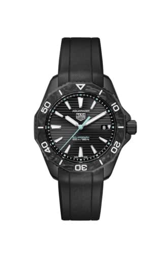 TAG Heuer Aquaracer Professional 200 Solargraph 40 DLC - Carbon / Black