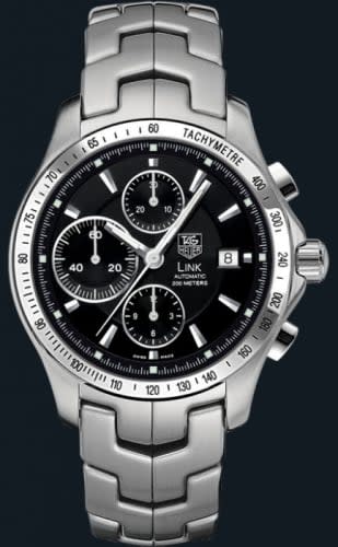 TAG Heuer Link Automatic Chronograph Stainless Steel / Black