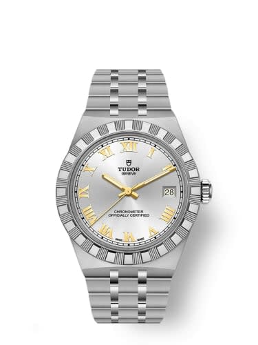 Tudor Royal Day-Date 36 Stainless Steel / Silver Roman