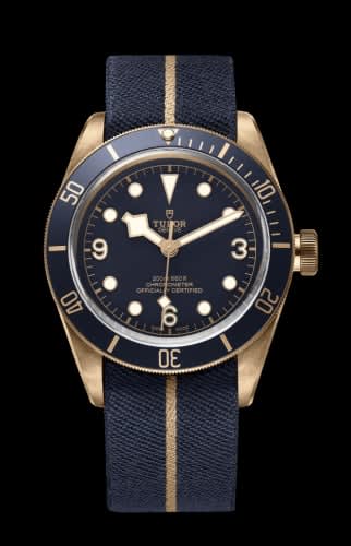 Tudor Heritage Black Bay Bronze / Bucherer Blue / Fabric