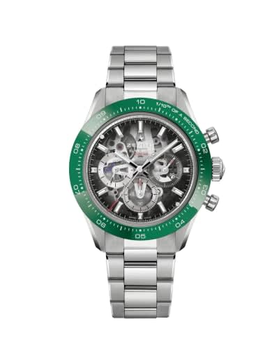 Zenith Chronomaster Sport Skeleton Stainless Steel / Green