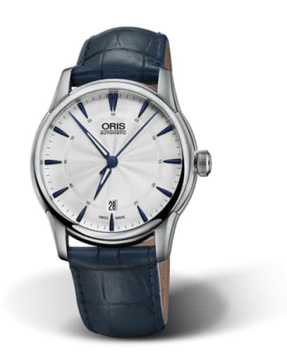 Oris Artelier Date 40 Stainless Steel / Silver