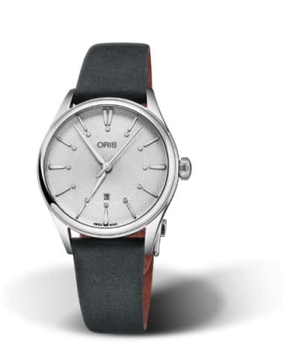 Oris Artelier Date Diamonds 33 Stainless Steel / Silver