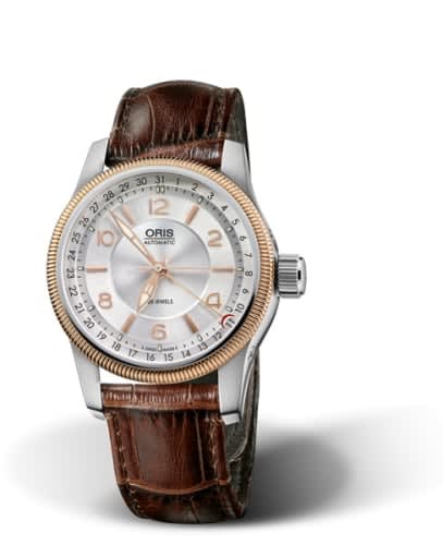 Oris Big Crown Pointer Date 40 Stainless Steel - Rose Gold / Silver