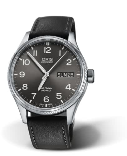 Oris Big Crown ProPilot Big Day Date Stainless Steel / Grey