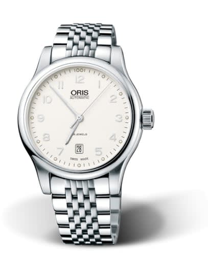 Oris Classic Date 42 Stainless Steel / Silver / Bracelet