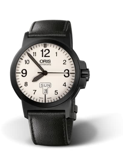Oris BC3 Advanced Day Date DLC / White / Leather