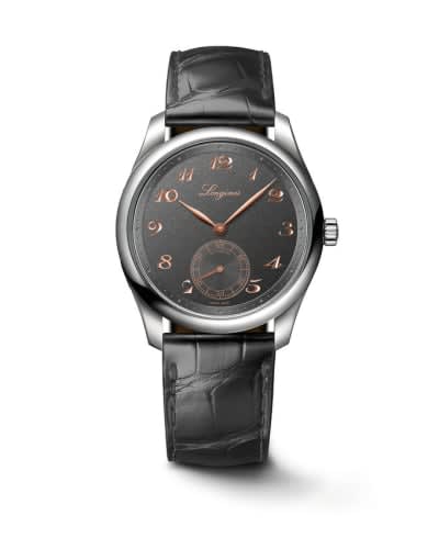Longines Master Collection 38.5 Small Seconds Steel / Anthracite