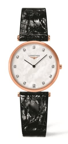 Longines La Grande Classique 29 Quartz Stainless Steel / PVD Red / MOP