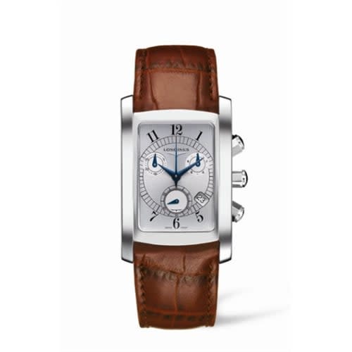 Longines DolceVita 30 Quartz Chronograph Stainless Steel Silver