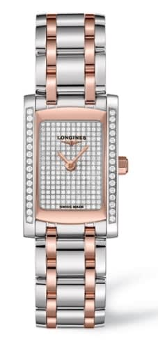 Longines DolceVita 20 Quartz Two Tone Pink Diamond