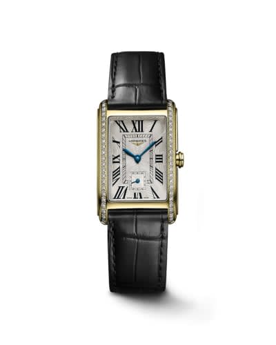 Longines DolceVita 23 Quartz Yellow Gold - Diamond / Silver - Roman