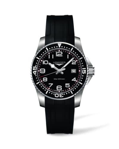 Longines Hydroconquest Quartz 39 Black Rubber