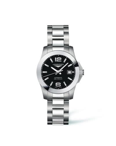 Longines Conquest 29.5 Automatic Stainless Steel Black