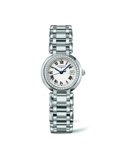Longines PrimaLuna Quartz 26.5 Stainless Steel / Diamond / Silver - Roman / Bracelet
