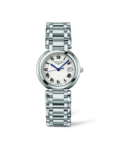 Longines PrimaLuna Quartz 30 Stainless Steel / Silver - Roman / Bracelet