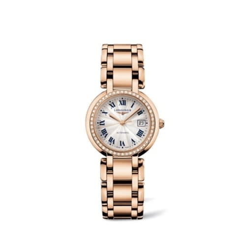 Longines PrimaLuna Automatic 30 Pink Gold Diamond