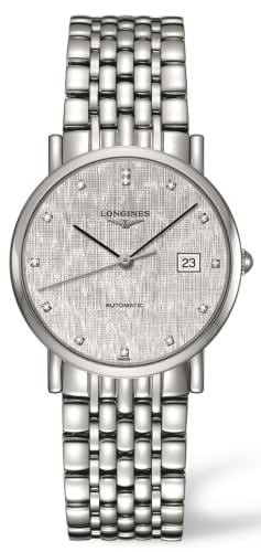 Longines Elegant Collection 34.5 Automatic Stainless Steel / Silver / Bracelet