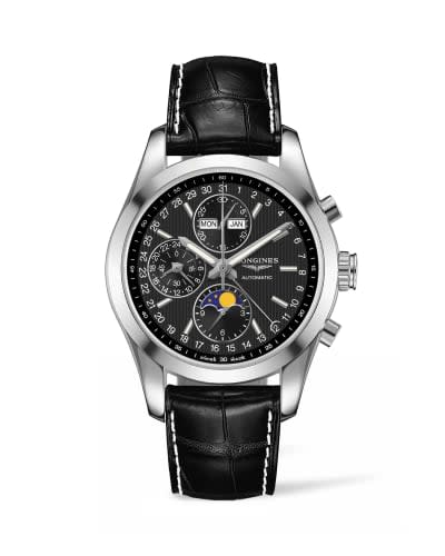Longines Conquest Classic Moonphase Stainless Steel / Black