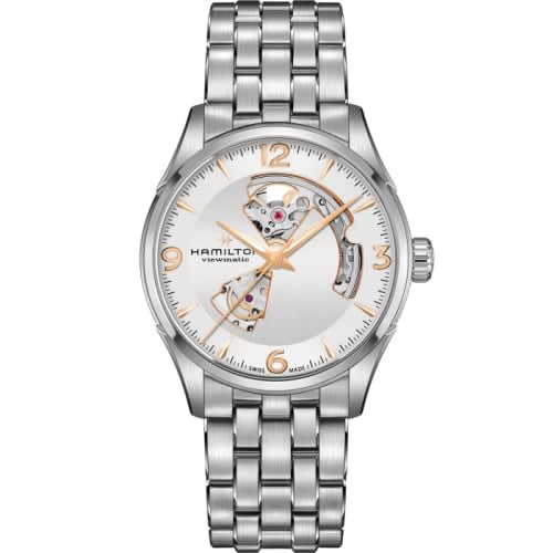 Hamilton Jazzmaster Open Heart 42 Stainless Steel / Silver / Bracelet