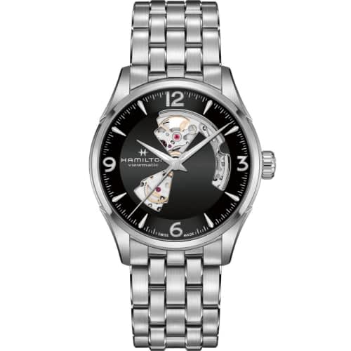 Hamilton Jazzmaster Open Heart 42 Stainless Steel / Black / Bracelet